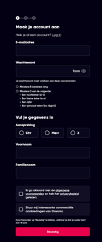 Registreer voor betalende Streamz-1